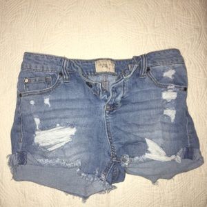 Jean shorts